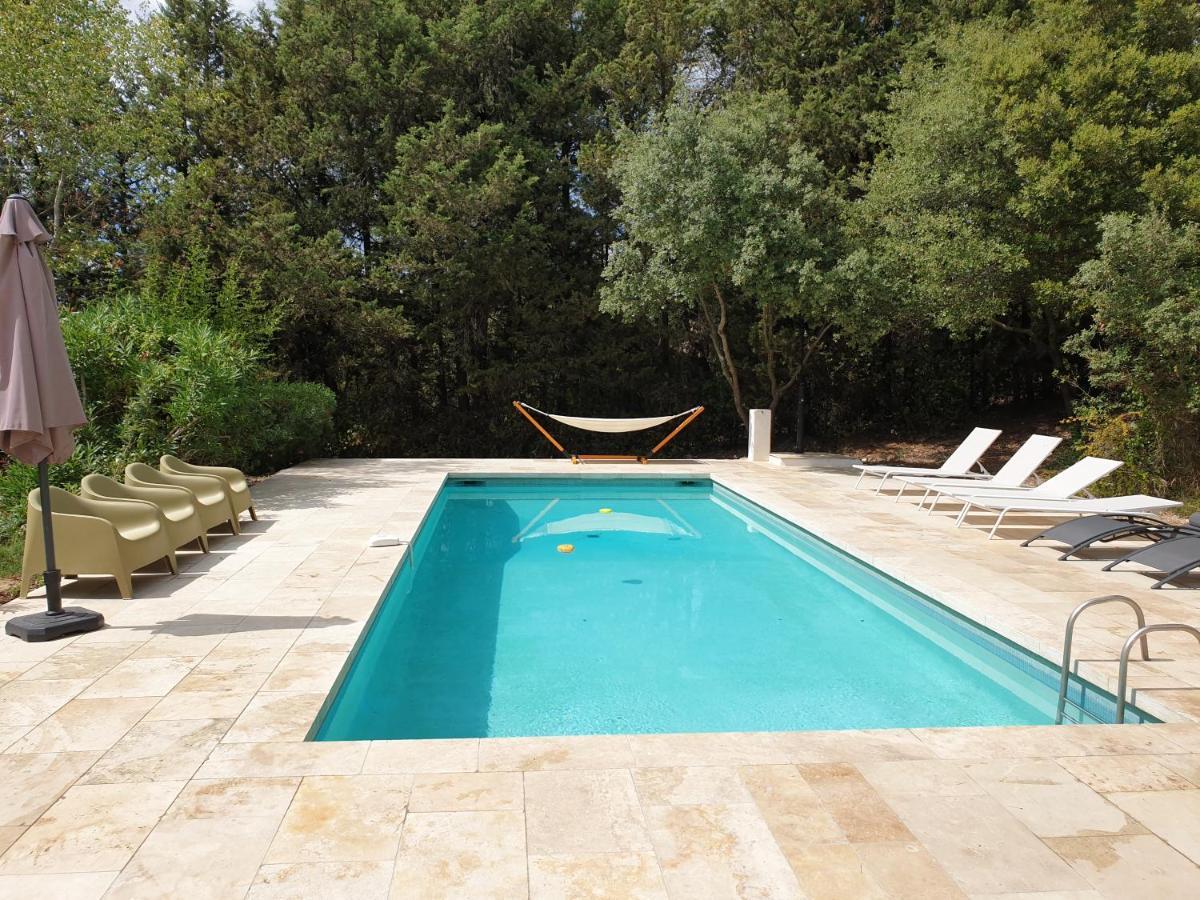 La Bastide Blanche Magnifique Villa 5 Etoiles 5 Chambres Et Piscine Privee Sur 6500 M Var Лорґ Екстер'єр фото