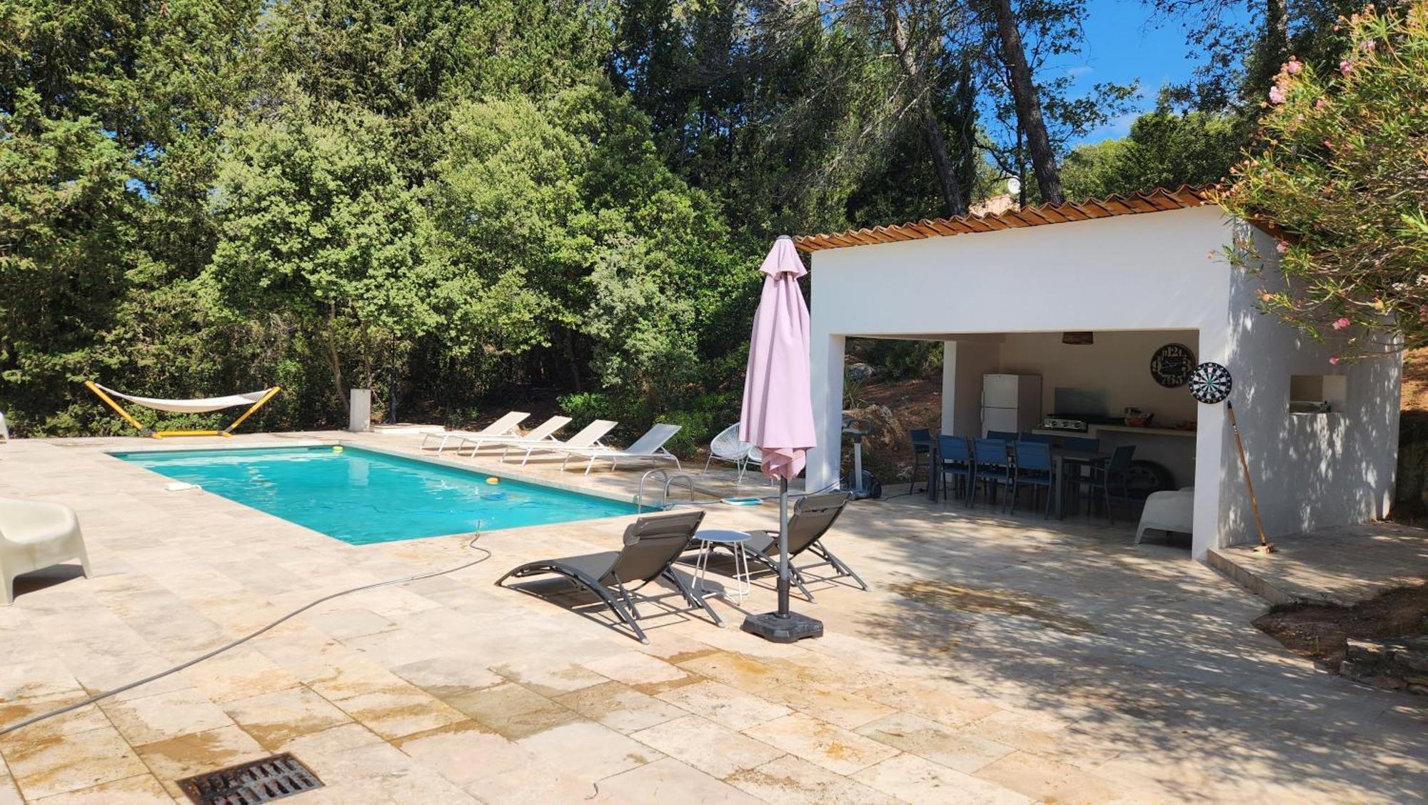 La Bastide Blanche Magnifique Villa 5 Etoiles 5 Chambres Et Piscine Privee Sur 6500 M Var Лорґ Екстер'єр фото